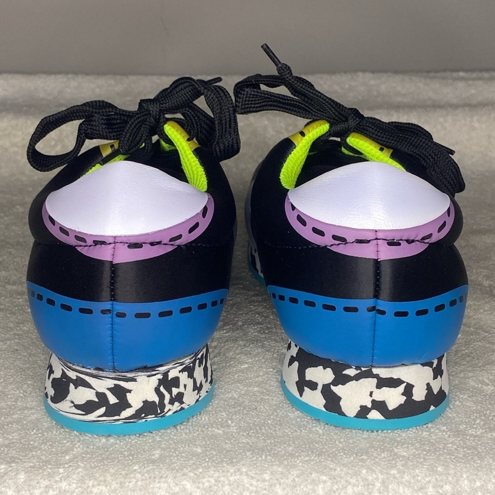 Jimmy Choo Multicolor Graphic Print Nylon Sneakers (EUR 41.5 / US 8.5) - Picture 4 of 9